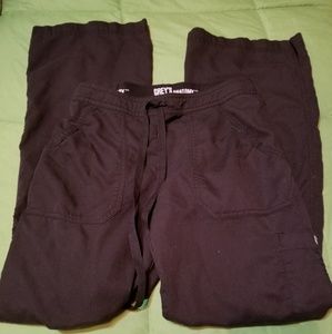 Grey's Anatomy Black Scrub Pants XS